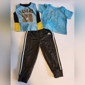 18M 24M Kids Sporty Blue Bundle Bl Graphic T-Shirt